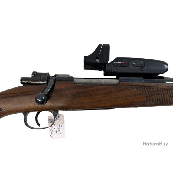 Carabine Allemande DWM "98k" cal 7x64 + point rouge Bushnell, mise � prix 1� sans r�serve, occasion