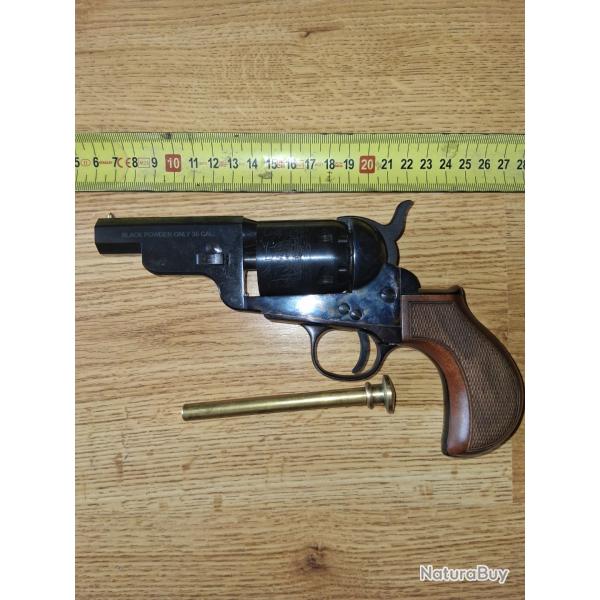 NEUF!! Pietta 1851 Navy Yank Snubnose Thunderer Cal.36 !!Ench�re 1 euro sans prix de r�serve !!