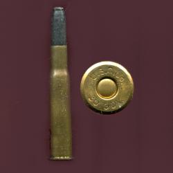 .30-40 Krag ARMY USA - RARE - &agrave; blanc balle carton noir - marquage : U.S.C.Co.  .30 GOV.