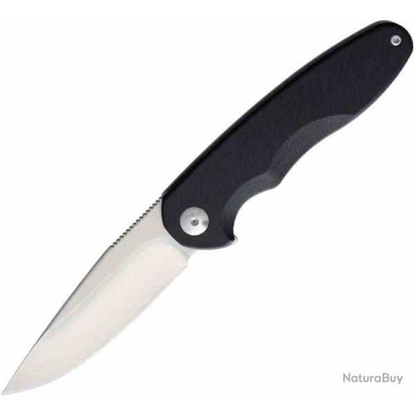 Couteau Brous Blades Specter Lame Acier D2 Satin Manche G10 & Acier Framelock USA BRB212
