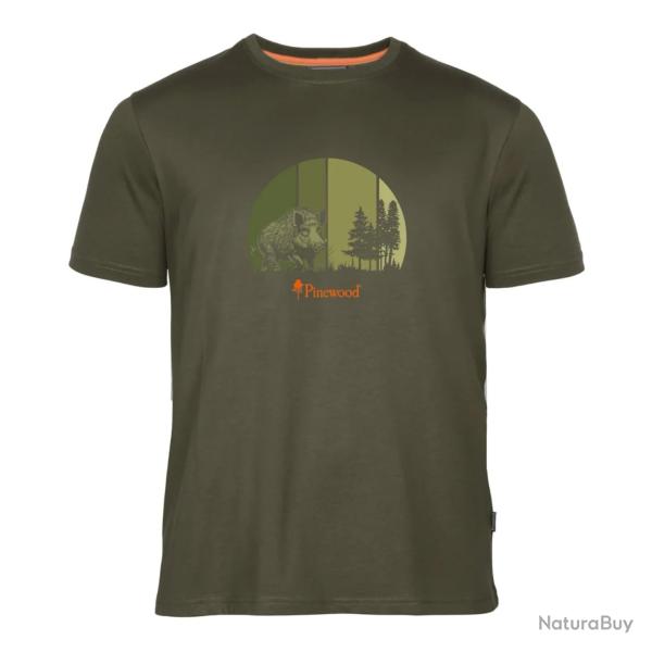 T-SHIRT PINEWOOD WILD BOAR ENFANT