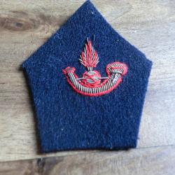 insigne tissu brod&eacute;e uniforme a cannetille brigades des douanes