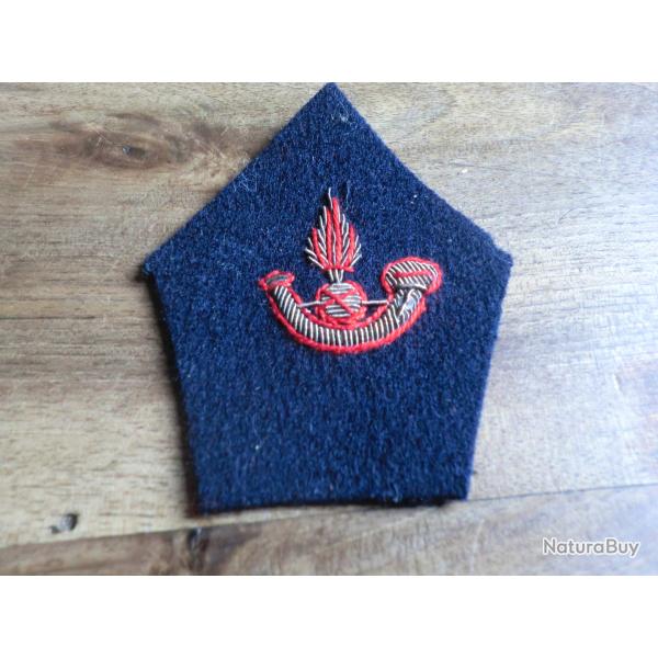 insigne tissu brod�e uniforme a cannetille brigades des douanes