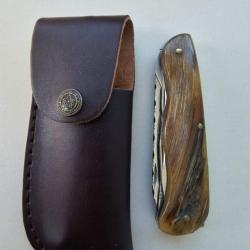 Couteau rare Victorinox multifonctions en corne