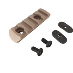 Rail Picatinny 5 slots Beige/Tan