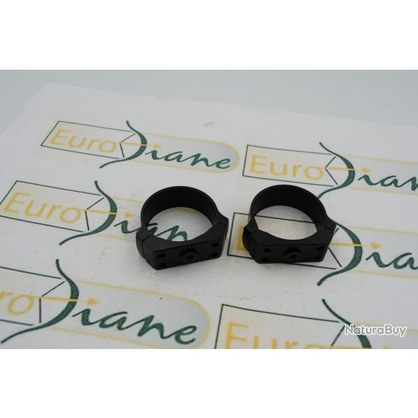 paire de colliers de 34 mm hauter: 2,5 mm en alualuminium, sans les vis de fixation