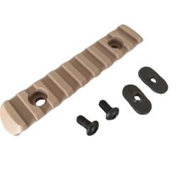 Rail Picatinny 9 slots Beige/Tan