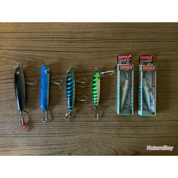 Lot de leurre rapala