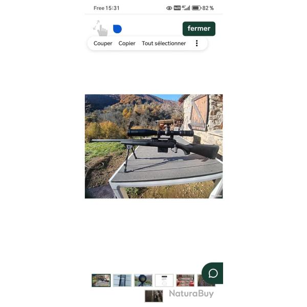 Carabine Savage 10 FCP SR TACTICAL calibre 308 gaucher