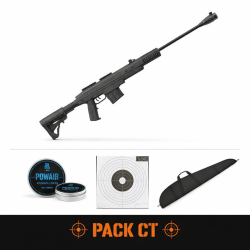 Carabine &agrave; plomb Bo Manufacture Tactique Pendleton - Piston ressort - 5.5 mm / 16 Joules / Pack CT