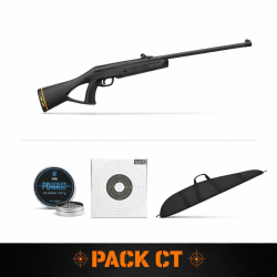 Carabine &agrave; plomb Gamo Delta Junior Fox GT Ring jaune - Cal. 4.5 4.5 m - 4.5 mm / Pack CT