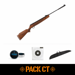 Carabine &agrave; plomb Hatsan Striker 1000x Bois - Cal. 4.5 - 4.5 mm / Pack CT