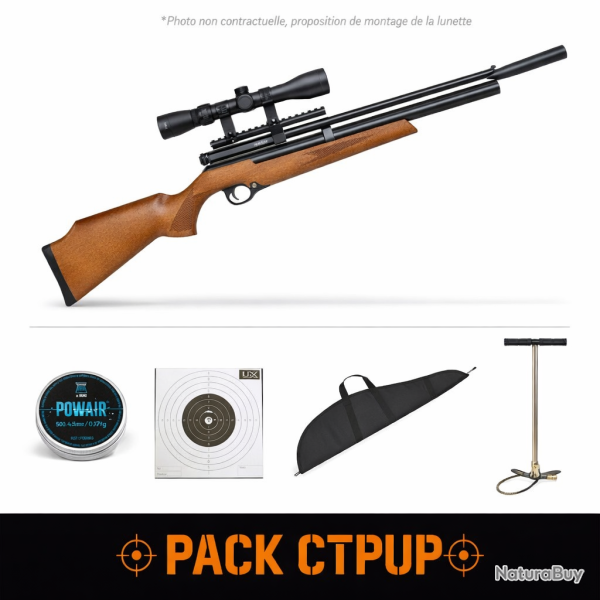 Carabine � plomb PCP Artemis PR900W - Cal 4.5 - 4.5 mm / Pack CTPUP