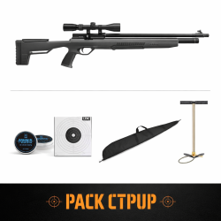 Carabine &agrave; plomb PCP Crosman Icon - Cal. 4.5 - Pack CTPUP