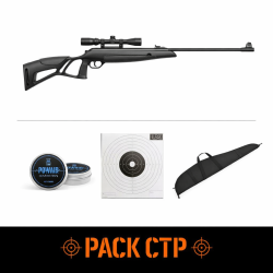 Carabine &agrave; plomb Stoeger X3 Tac - Cal. 4.5 4.5 mm / Carabine seule - 4.5 mm / Pack CTP