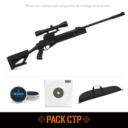 Carabine &agrave; plombs Hatsan Air Tact - Cal. 4.5 mm - Pack CTP