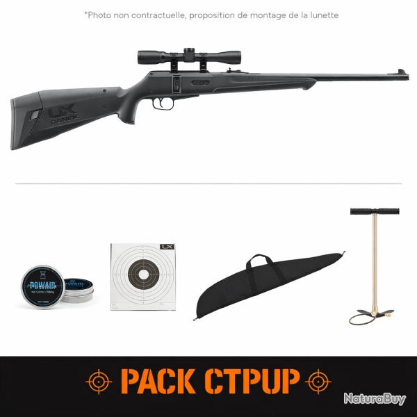 Carabine CO� UX Canex - 7.5 J / Pack CTPUP