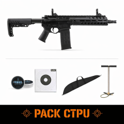 Carabine CO&sup2; UX Strike Force - Cal. 4.5mm Bbs - Semi/full auto - Pack CTPU