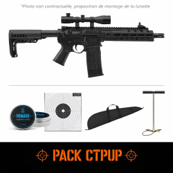 Carabine CO&sup2; UX Strike Force - Cal. 4.5mm Bbs - Semi/full auto - Pack CTPUP