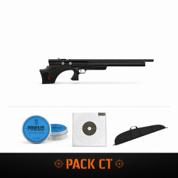 Carabine PCP Aselkon Mx7 Evoc R&eacute;gulateur Jet Black 19J - Cal. 5.5 - 55 cm / Pack CT