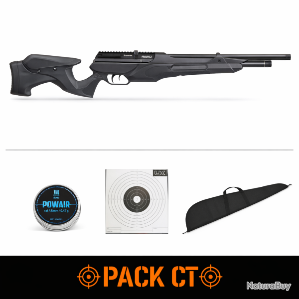 Carabine PCP Crosman Prospect - Cal. 4.5 mm - Pack CT