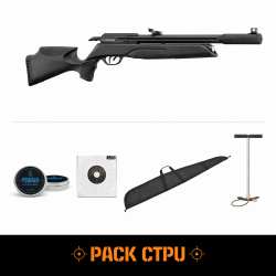 Carabine PCP GAMO Arrow 4.5mm & 5.5 mm 19.9J + lun. 3-9x40 - Pack CTPU