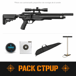 Carabine PCP Macavity Arms M2 - Version longue - 4.5 mm / Pack CTPUP