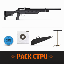 Carabine PCP semi-auto Crosman Armada - Cal. 5.5 mm - Pack CTPU