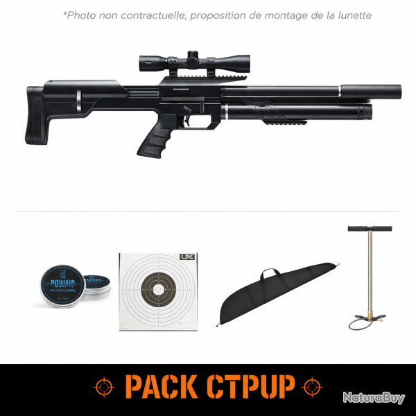 Carabine PCP Snowpeak M60 - 5.5 mm / Pack CTPUP