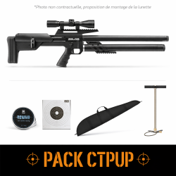 Carabine PCP UX Zelos - 60 J - Pack CTPUP