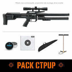Carabine PCP UX Zelos - 70 J - Pack CTPUP
