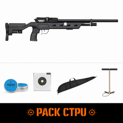 Carabine semi-auto PCP Crossman Armada - Cal. 5.5 mm - 40 Joules - Pack CTPU