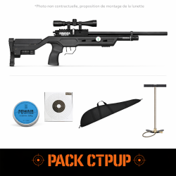 Carabine semi-auto PCP Crossman Armada - Cal. 5.5 mm - 40 Joules - Pack CTPUP