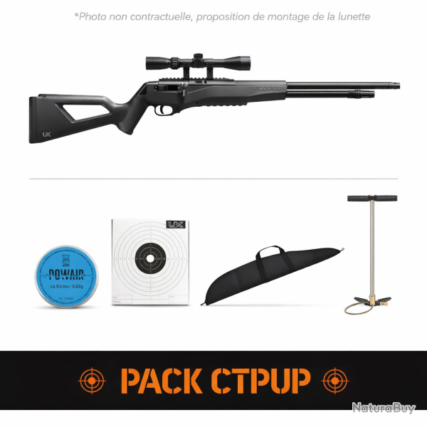 Carabine Umarex Iconix PCP - Cal. 5.5mm - Pack CTPUP