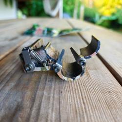 Repose fl&egrave;che Bodoodle Bullet  Arrow Rest Camo pour gaucher