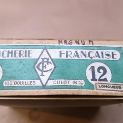 Boite de 95 douilles amorc&eacute;es, cal 12/76