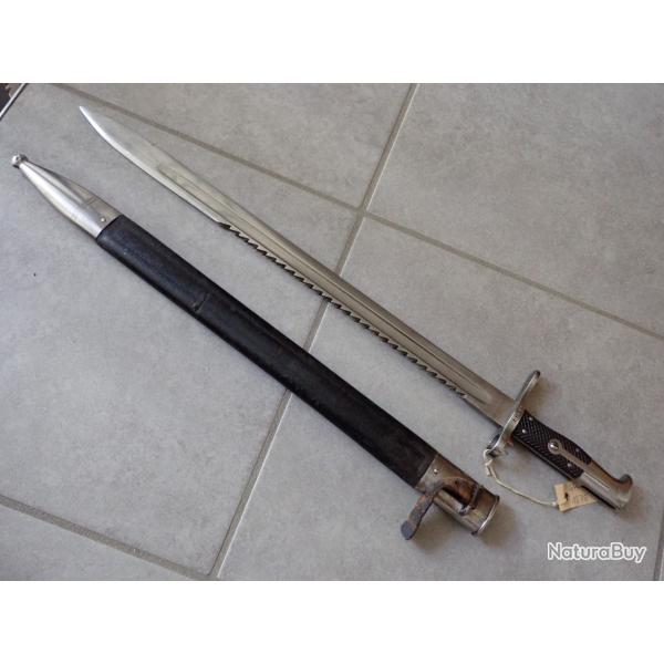 18637 Ba�onnette Suisse pour fusil VETTERLI. Rare mod�le 4 rivets