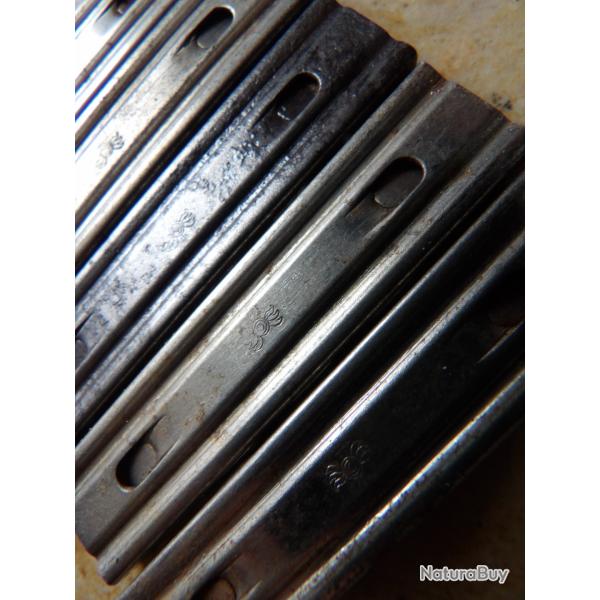 rare marquage 1 clip barrette grenade aux 3 flammes karabiner 98k G98 mauser fusil ww1  8x57JS ww1