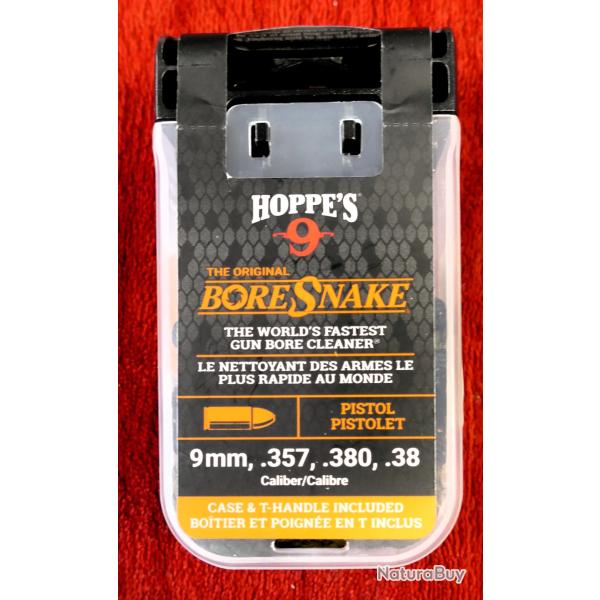 BORE SNAKE 9mm,357,380,38