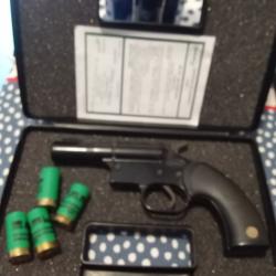 Pistolet &agrave; balle en caoutchouc calibre 12/50 SAPL GC27 Noir