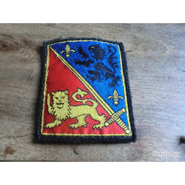 insigne tissu brod�e 12� division d infanterie