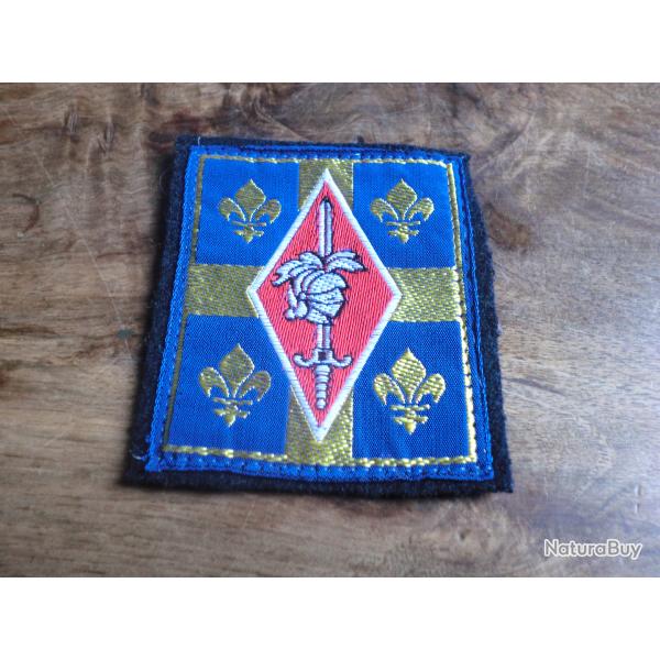 insigne tissu brod�e 10� division blind�e