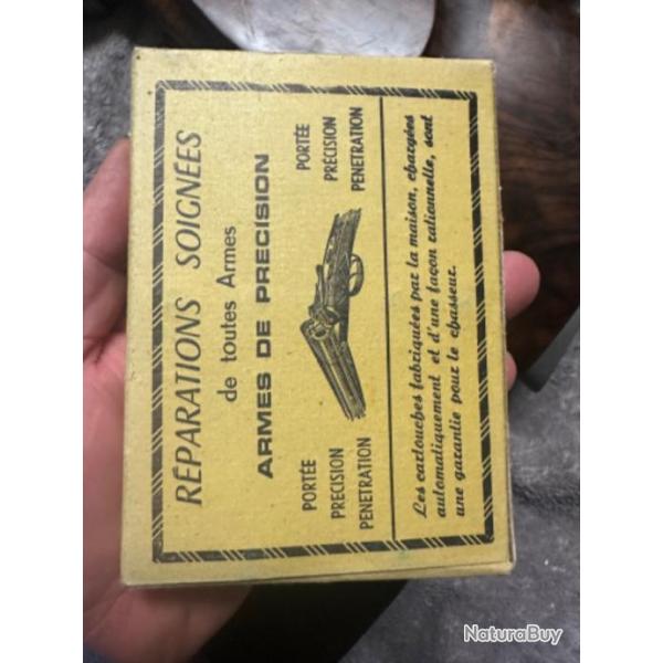 Bo�tes  cartouches calibre 20 d'�poque poudre tPlomb de 12