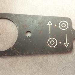 Tournevis, outil r&eacute;glage dioptre du Fass 90 suisse