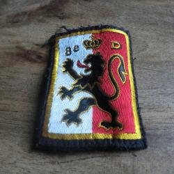 insigne tissu brod&eacute;e 8&deg; division d'infanterie