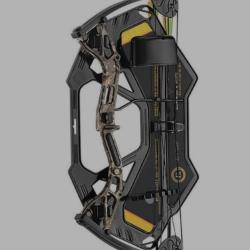 Arc a poulie couleur camo