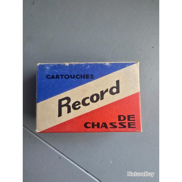 Boite de cartouche vintage RECORD N*8