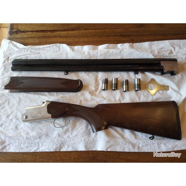 Fusil becassier canon lisse + ray�  5 chockes