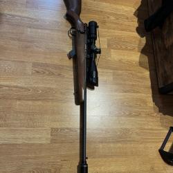 Pack Carabine Savage Stevens 22lr en bois + silencieux + lunette + housse