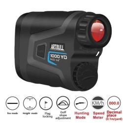 PRO T&eacute;l&eacute;m&egrave;tre Laser 1000M 6x Noir Sacoche Chasse Outdoor Golf Artbull